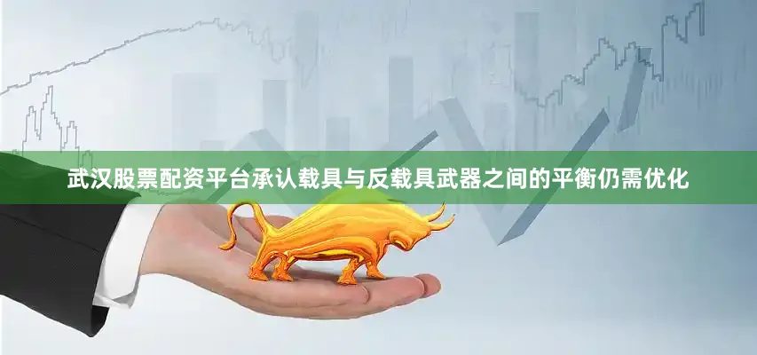 武汉股票配资平台承认载具与反载具武器之间的平衡仍需优化